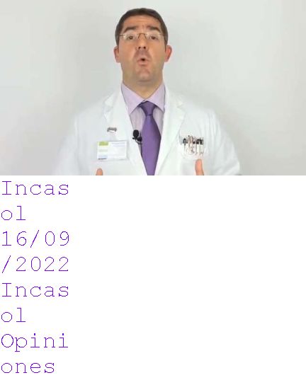 como tomar incasol pro